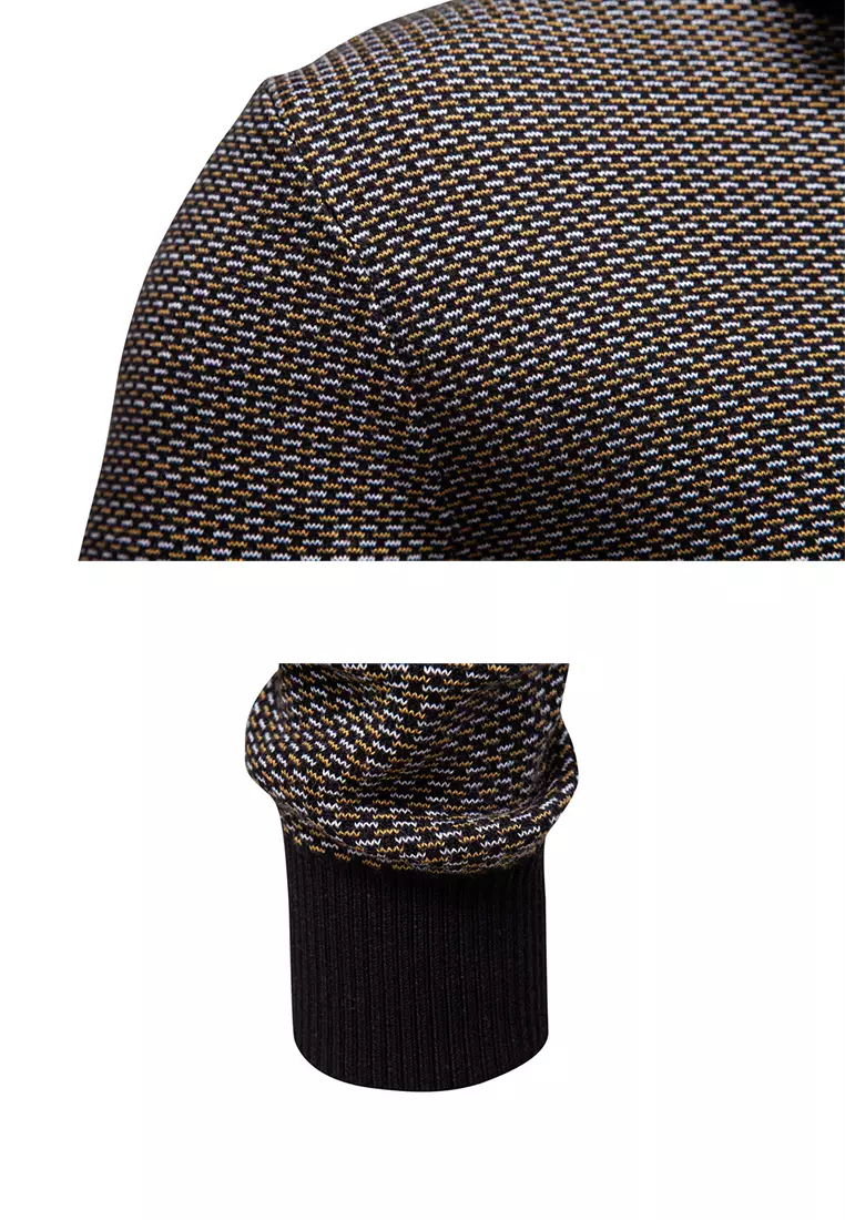 Buy Twenty Eight Shoes Half-zip Jacquard Knit Sweater AX-Y6228