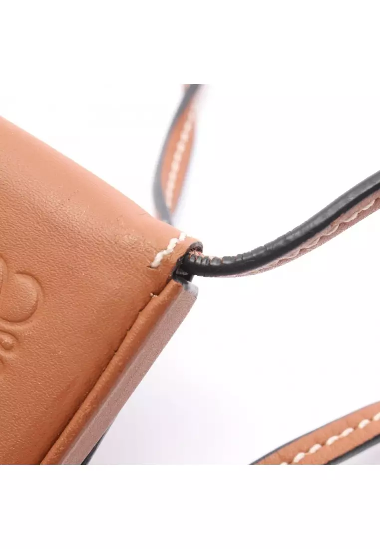 Buy Loewe Pre-Loved LOEWE Anagram heel pouch mini Shoulder bag