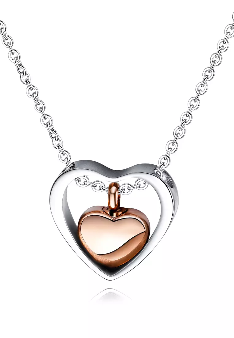 Heart Shape Pendants Necklace
