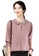 A-IN GIRLS pink Loose Doll Collar Long Sleeve Blouse DA4A5AAA7A1AECGS_1