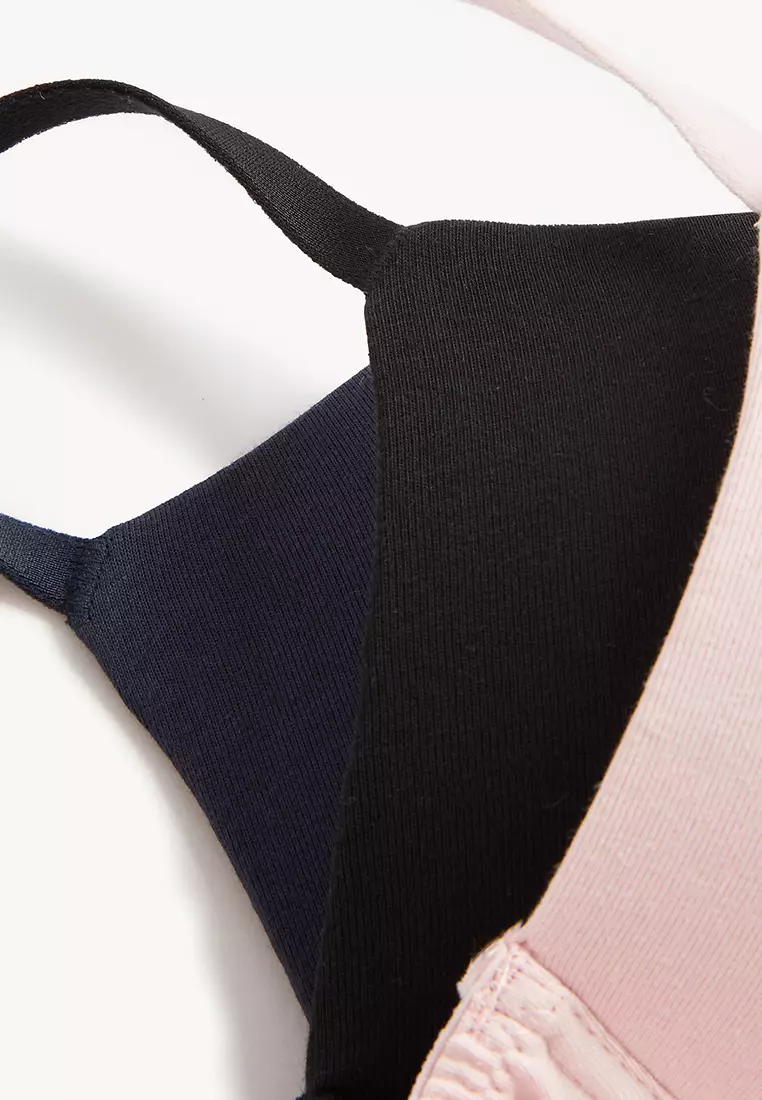 3Pk Non Wired T-Shirt Bras