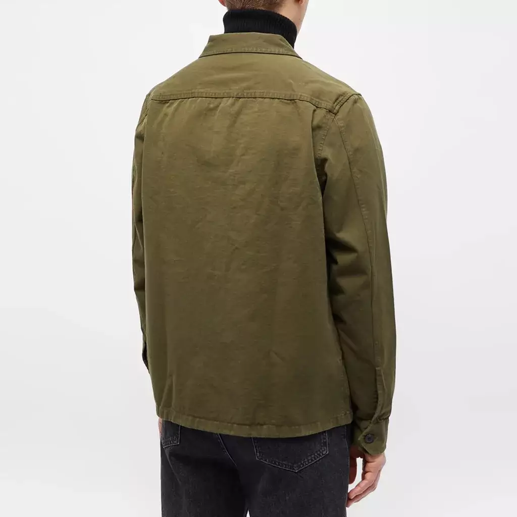 Fred perry utility hot sale overshirt khaki