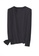 Twenty Eight Shoes black VANSA V-neck Mercerized Cotton Long-sleeved T-Shirt VCW-Ts0001V 3815CAA9F54B90GS_1