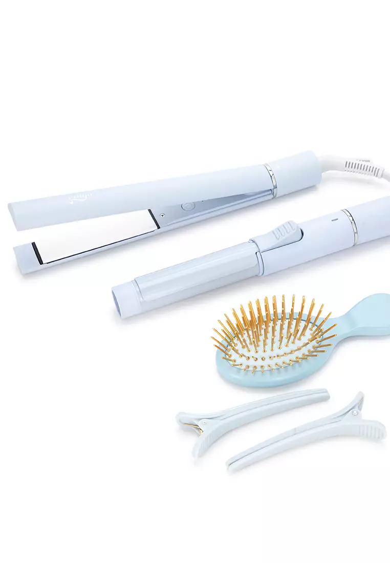 Qmini Beechwood Golden Hair Brush