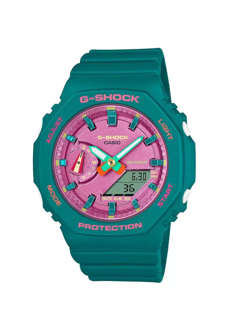 G shock green on sale band