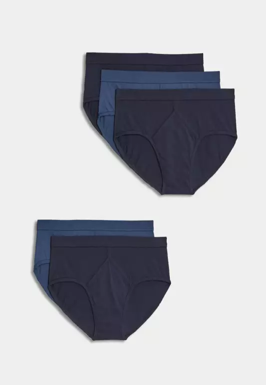M&S Collection  5pk Essential Cotton Briefs