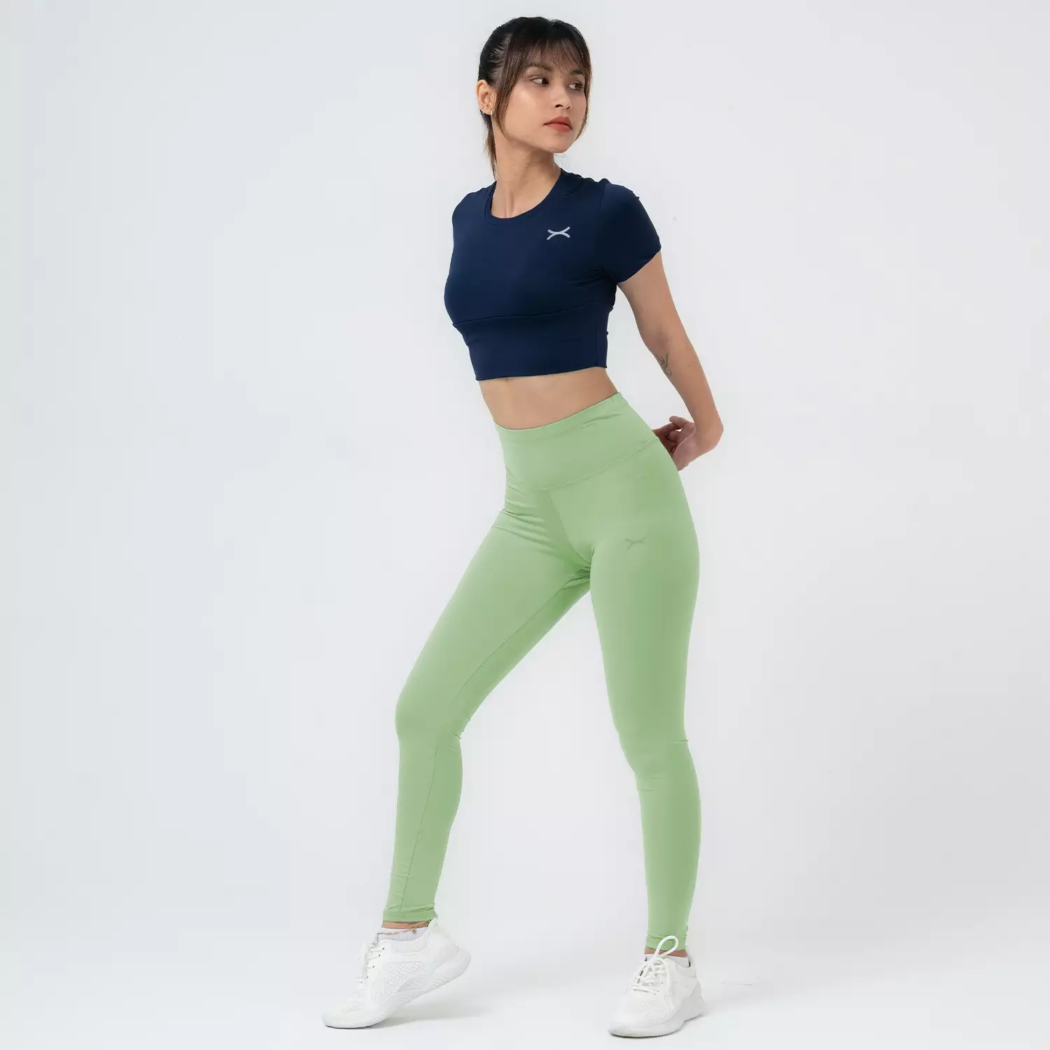 Sports Legging Mid Waist Lux series Mint