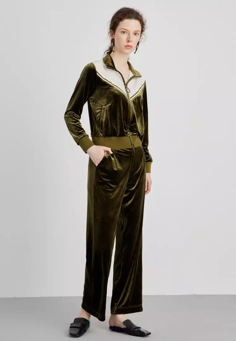 Buy Hopeshow Velvet Jockey Jacket 2024 Online ZALORA Singapore