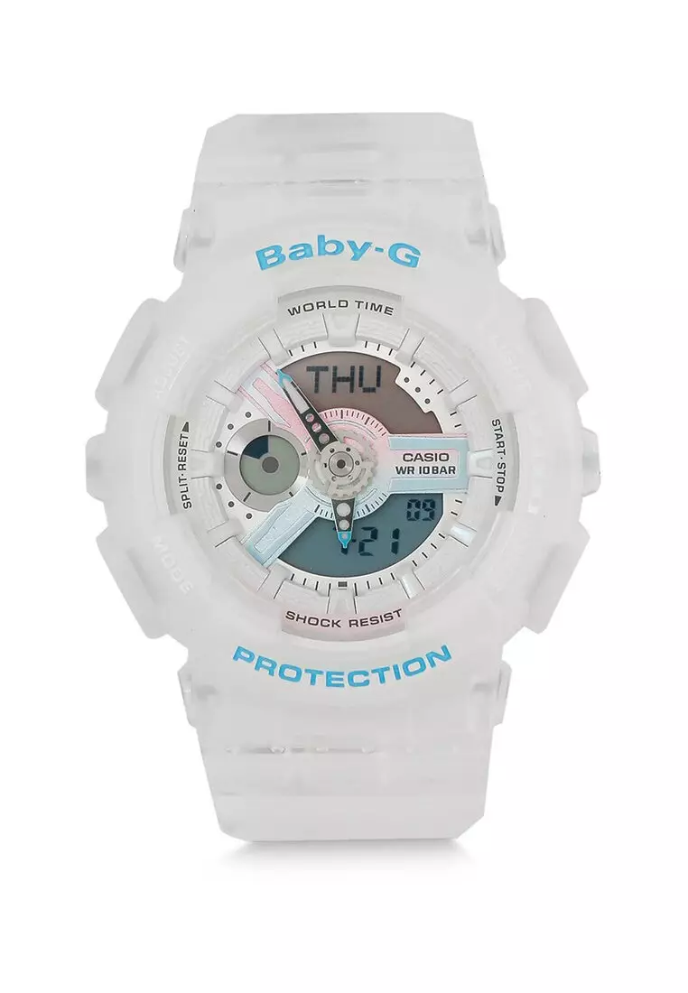 Jual BABY G Casio Baby G Jam Tangan Wanita White Transparent