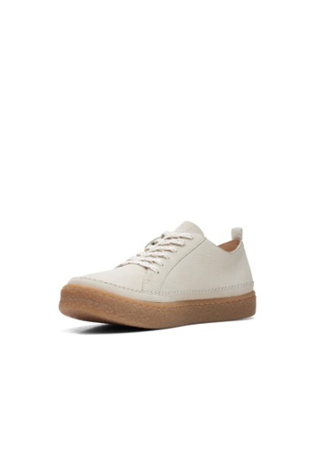 Clarks Clarks Barleigh Lace White Leather Womens Casual Shoes | ZALORA ...