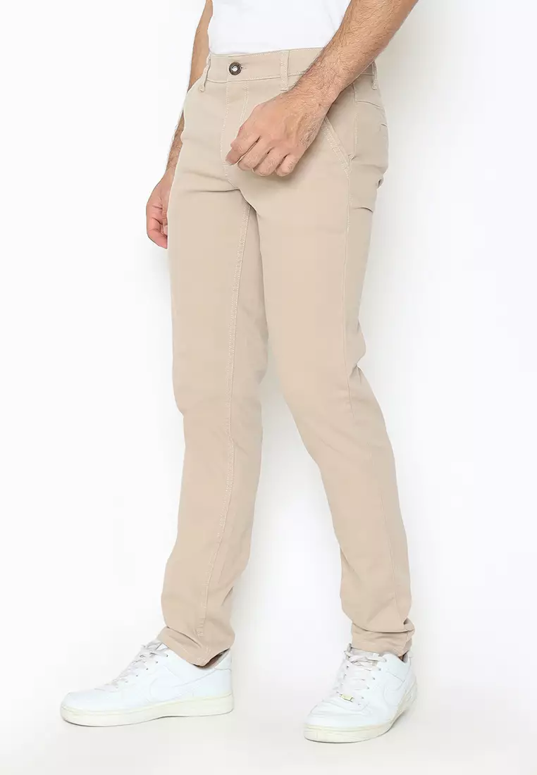 Long Pants Chinos Slim Fit Forever Khaki