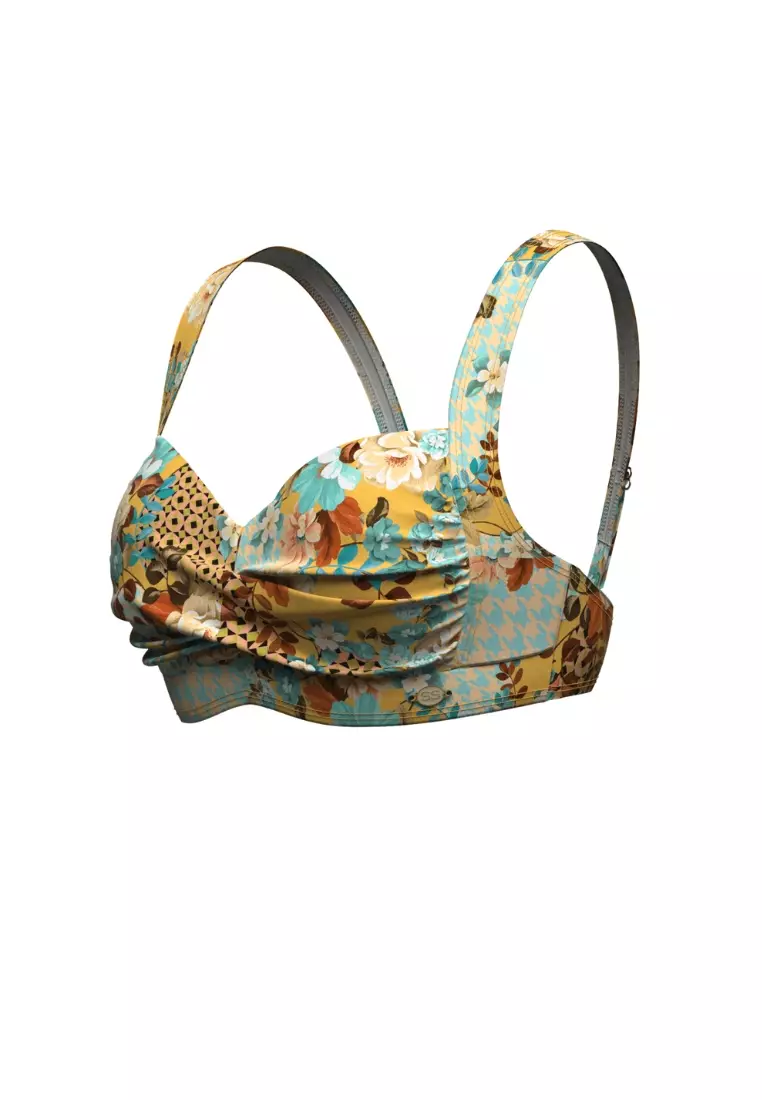 Reclaim Romance Autumn Plus Cup Twist Bikini Top