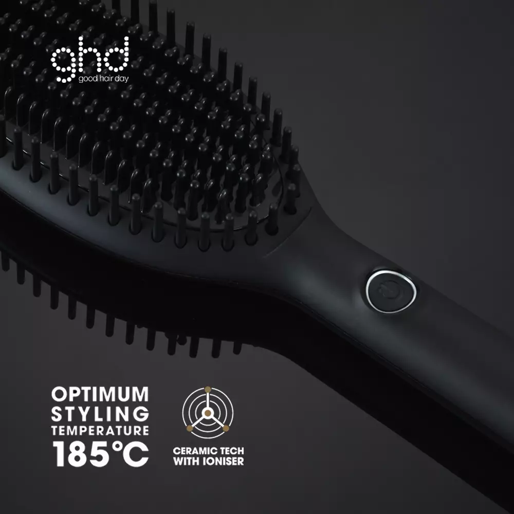 ghd Glide Hot Brush Straightener - Sisir Panas Pelurus Rambut