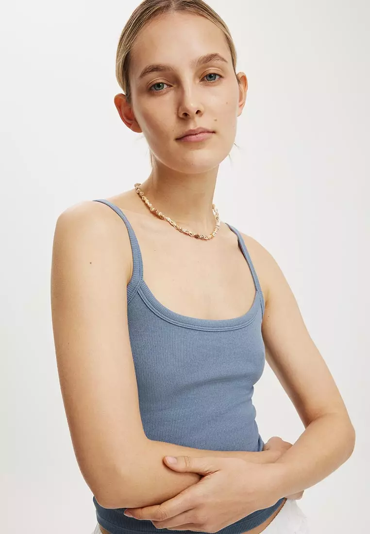 Goldie Rib Scoop Cami