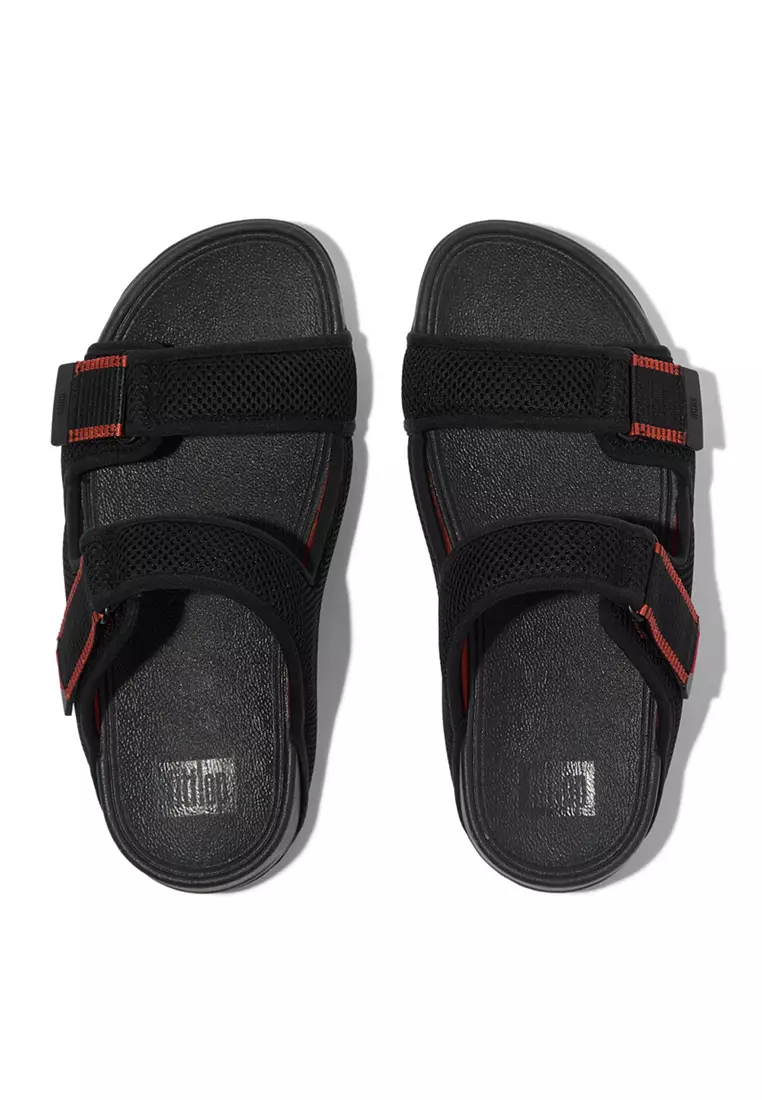 Gogh Moc Mens Adjustable Water-resistant Mesh Slides