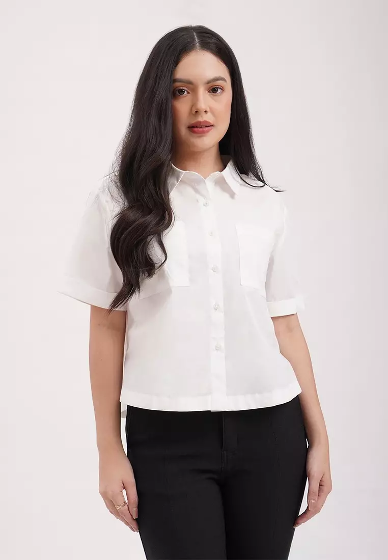 Button down polo penshoppe on sale