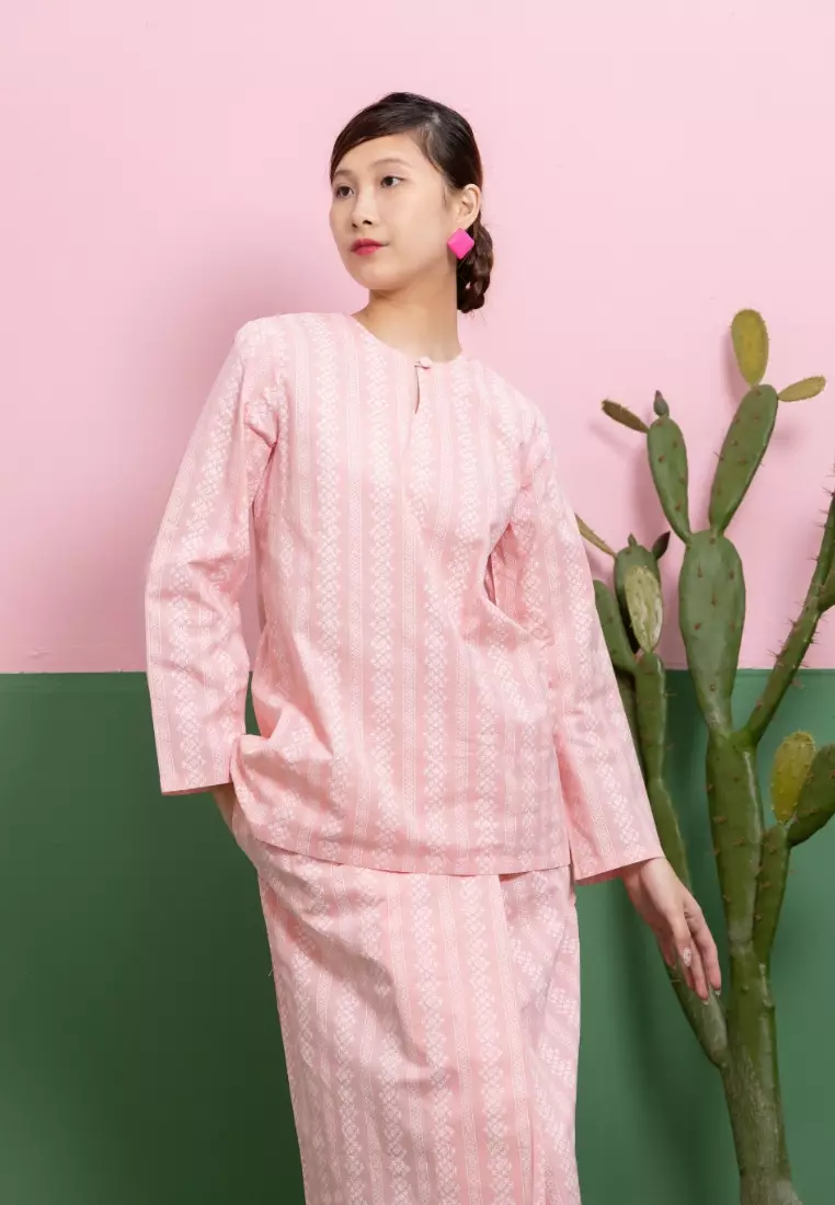 Bayu Somerset Mandisa Kurung in Pink