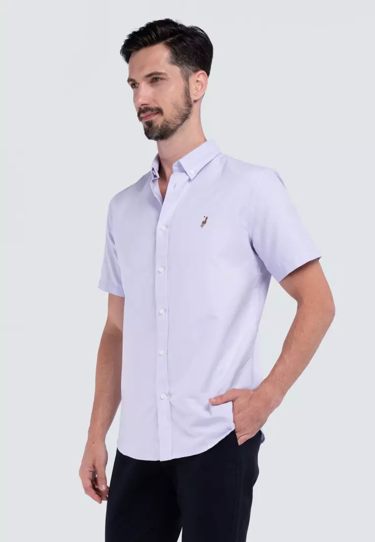Polo Haus - Men’Cotton Plain Regular Fit Short Sleeve