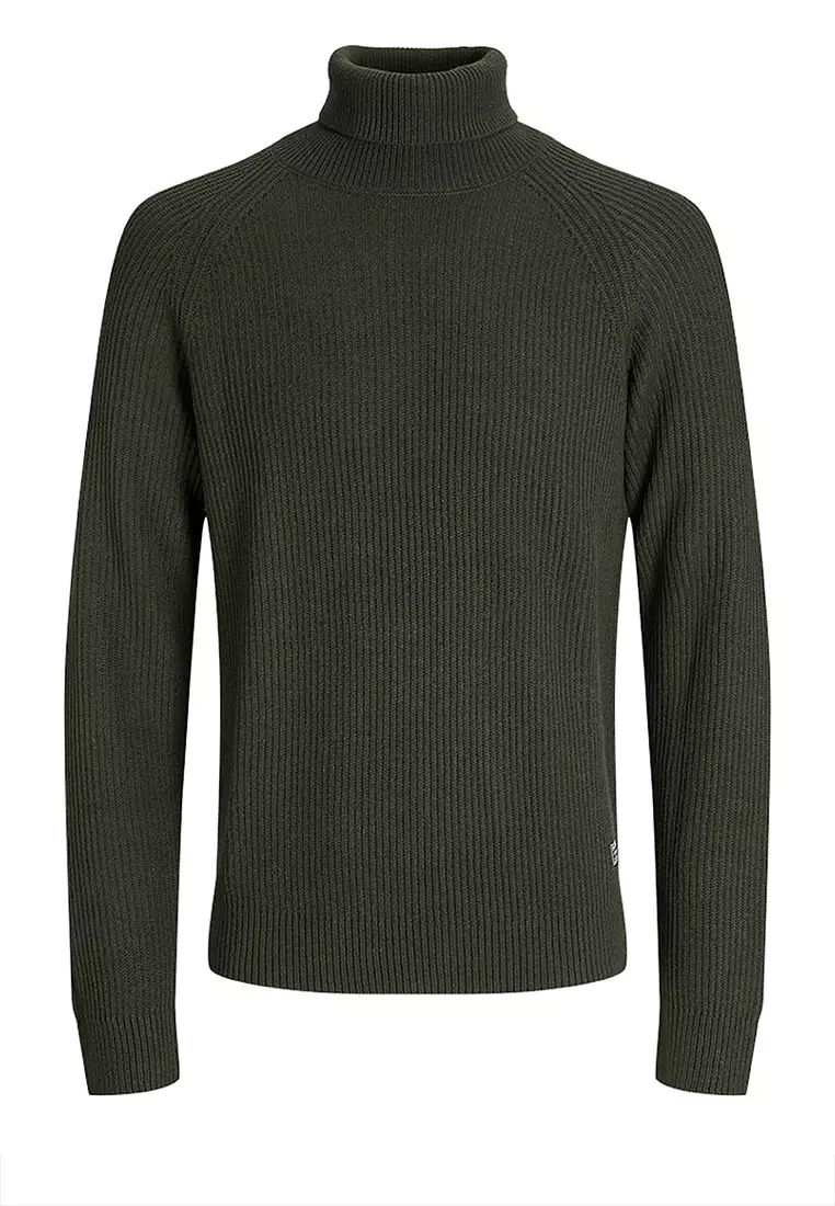 Roll Neck Knit Sweater