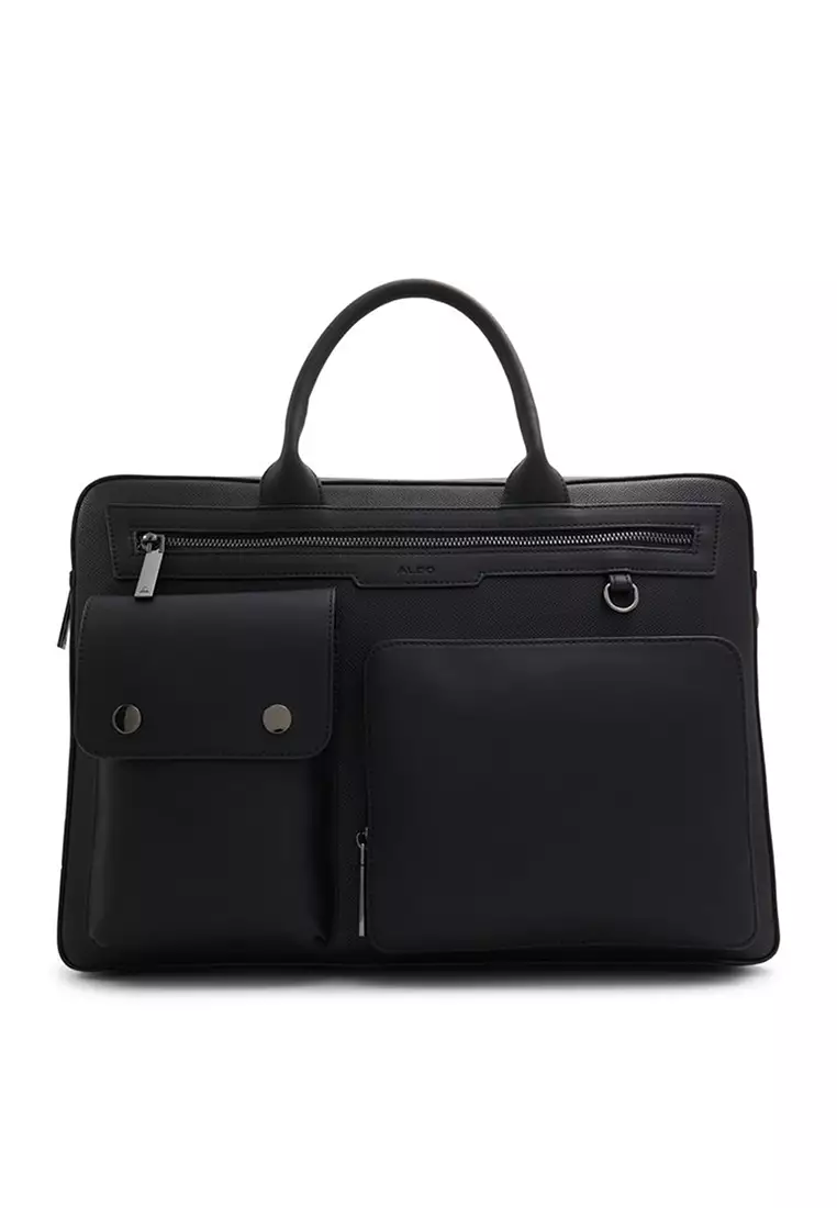 Aldo leather deals laptop bag