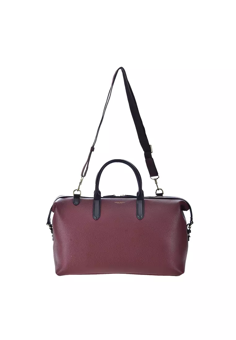 Charles Berkeley Durham Leather Duffle Bag (PB-19104)