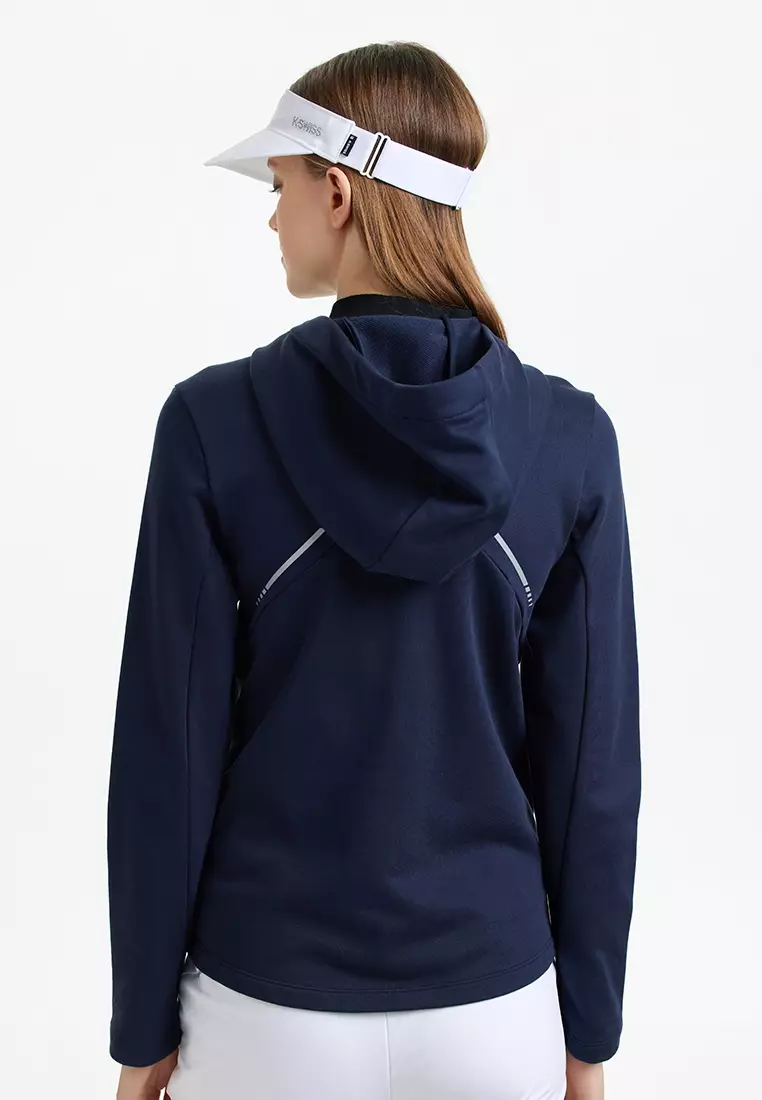 女裝 K-SWISS LOGO 連帽外套