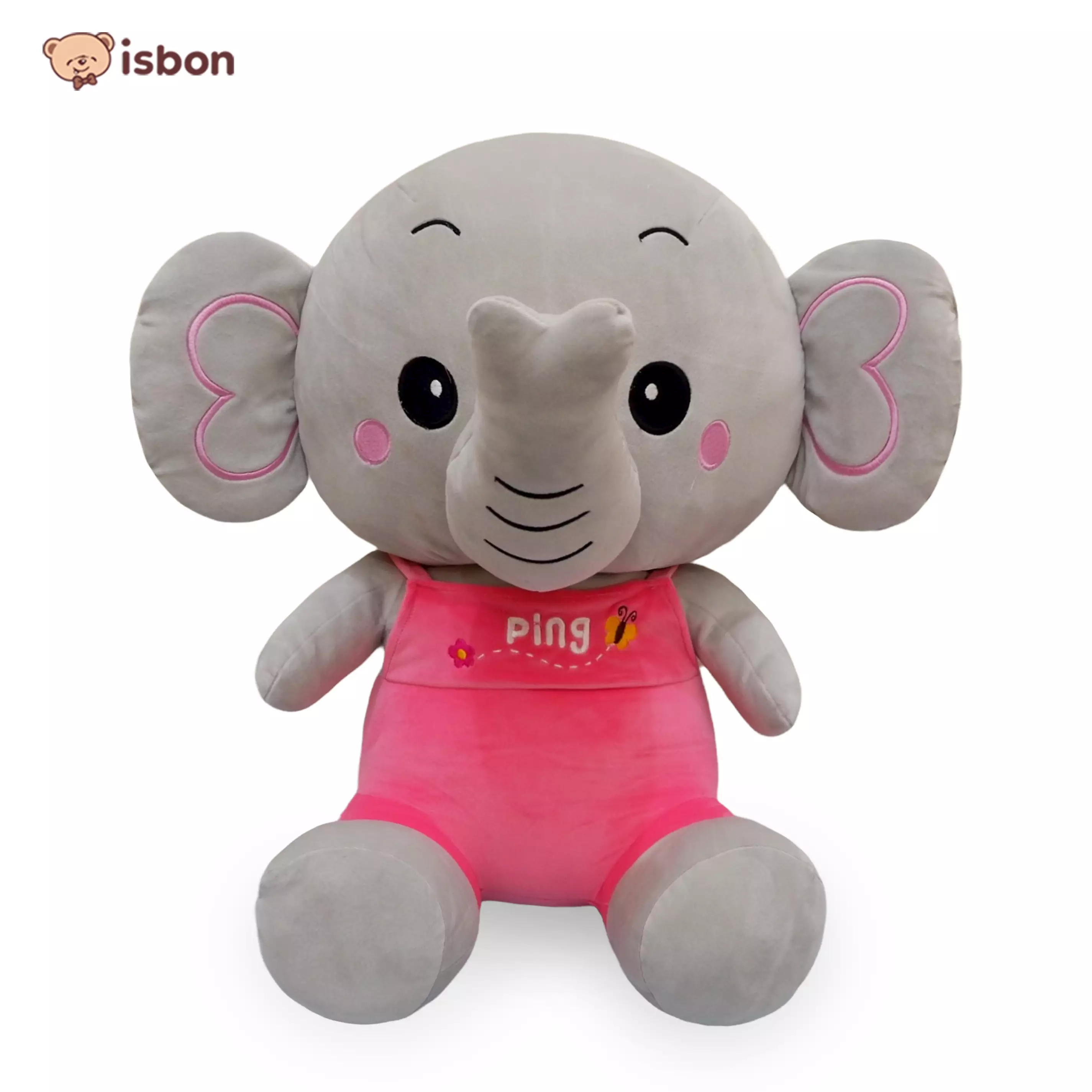 Jual Istana Boneka Boneka Gajah Elephant Jumbo Ping With Baju Overall