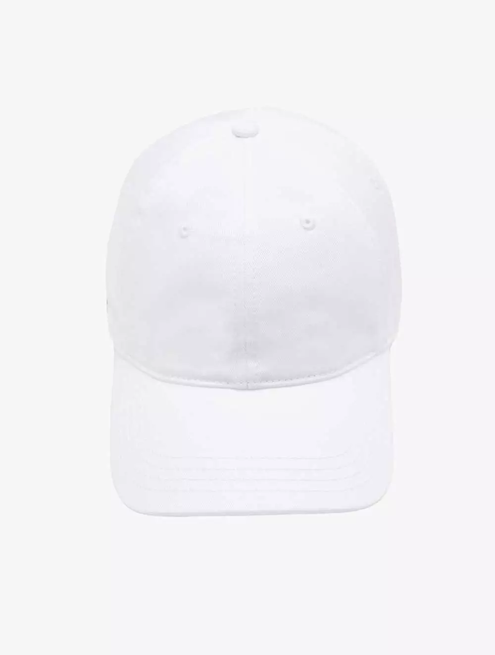 Unisex Lacoste Organic Cotton Twill Cap - White