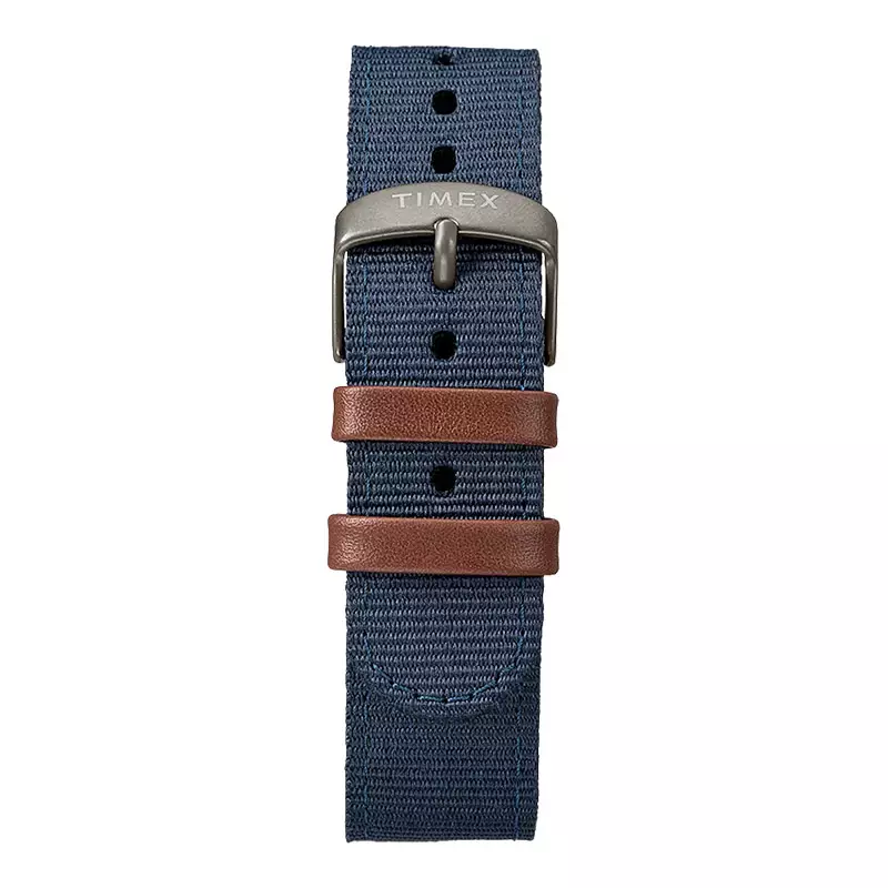 Jam Tangan Pria Timex Expedition TW4B14100 Men Blue Dial Navy Blue Nylon Strap