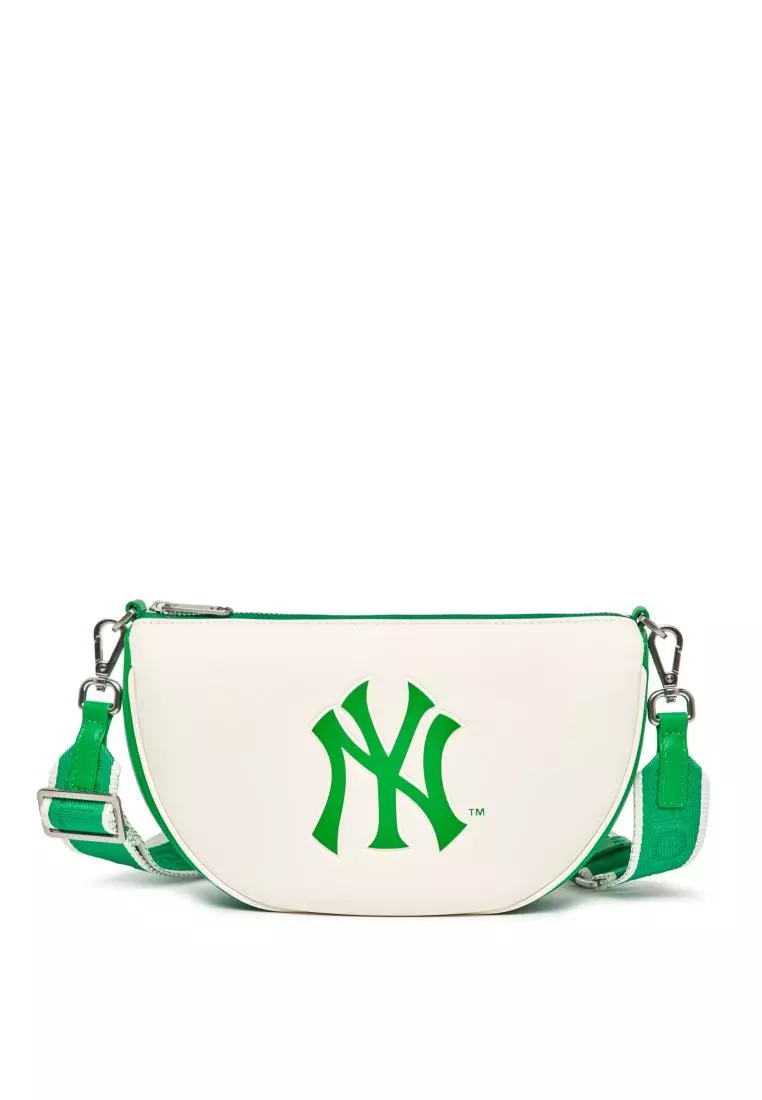 BASIC PU ROUND CROSS BAG NEW YORK YANKEES