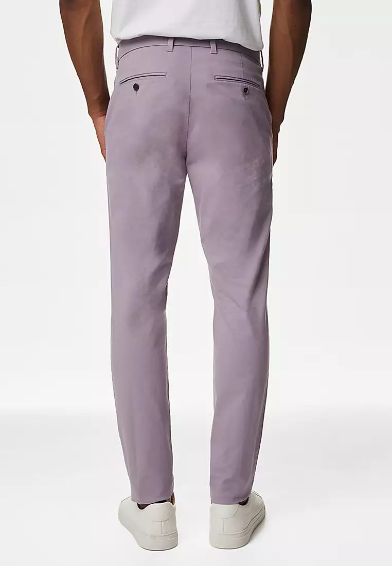 Slim Fit Stretch Chinos