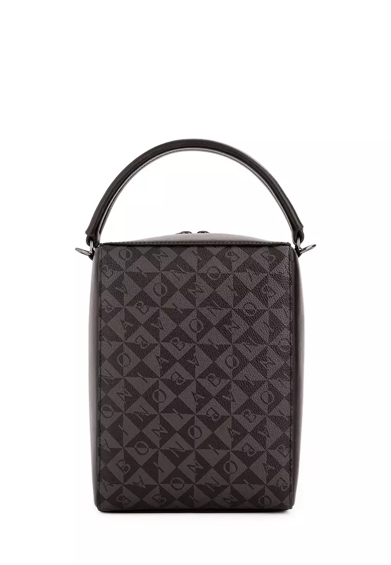 Orange Alvaro Monogram Messenger Bag