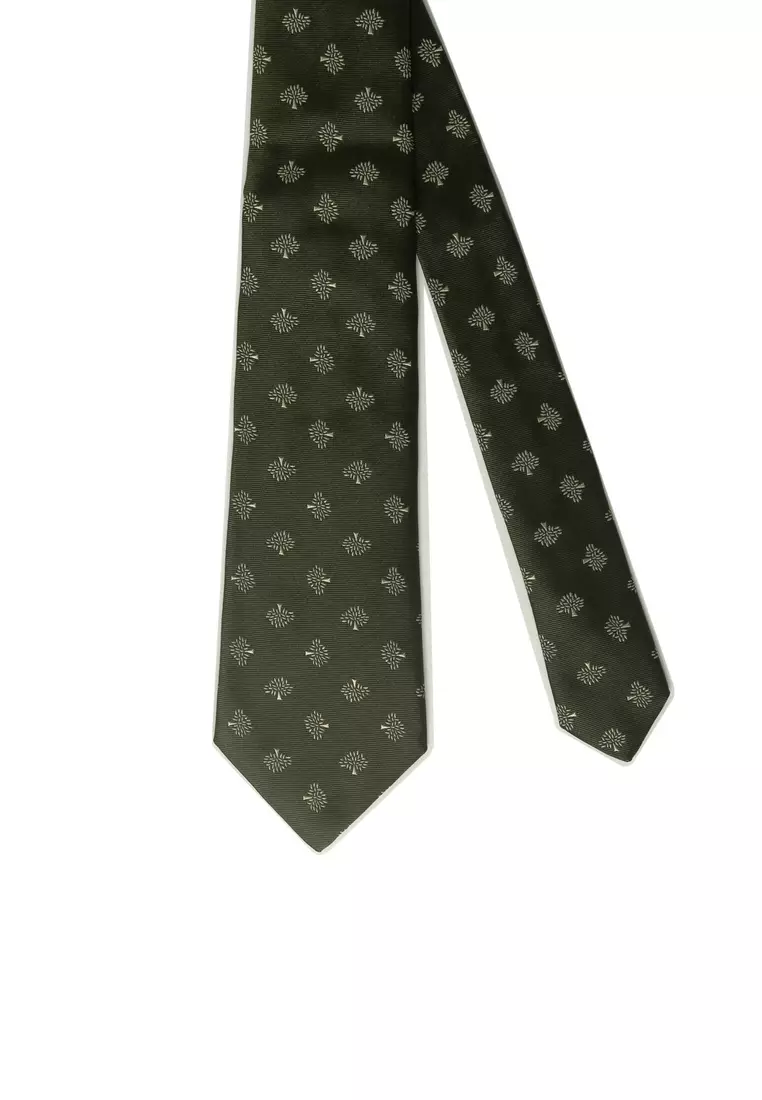 Mulberry All Over Tree Tie Tie