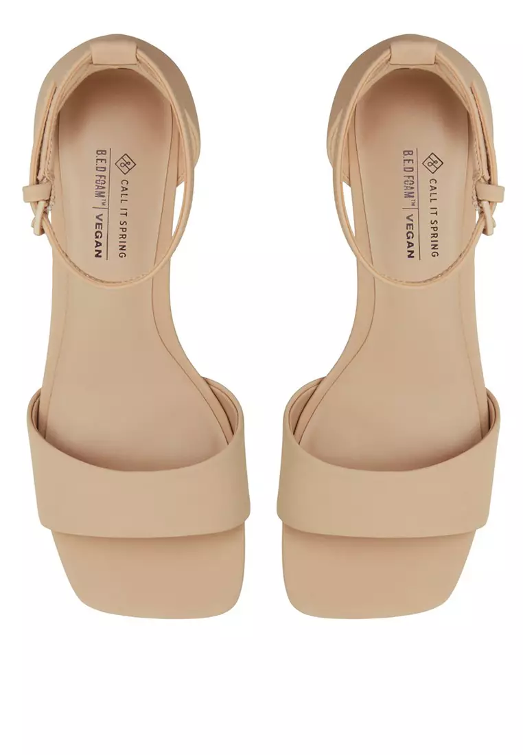 Vicki Ankle Strap Block Heels