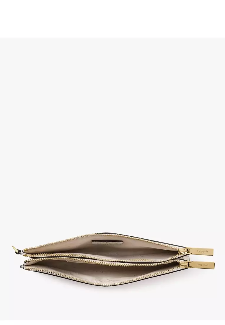 Madison Double Zip Wristlet