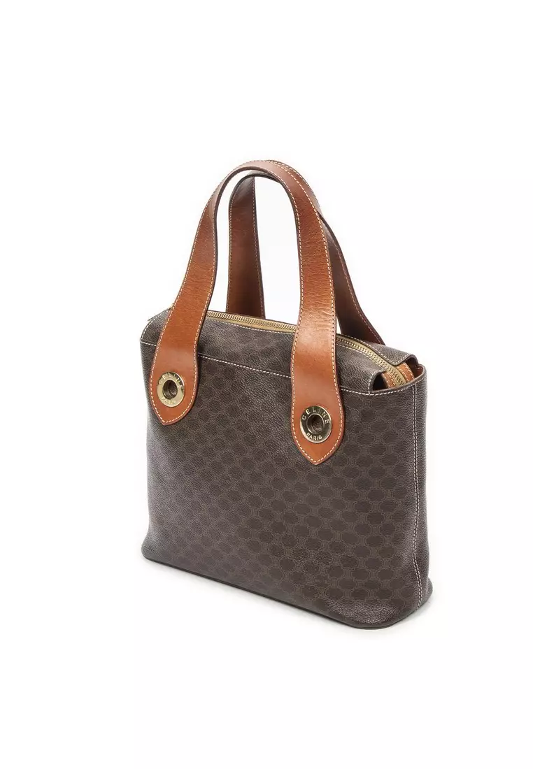 Pre-Loved Zip Square Tote