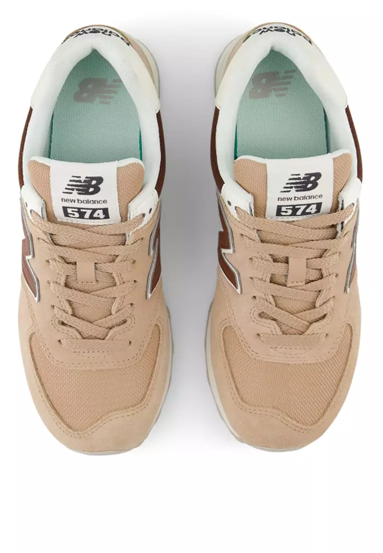 Brown New Balance 574 Mid Hombre New Balance Sneakers 574 Best Prices