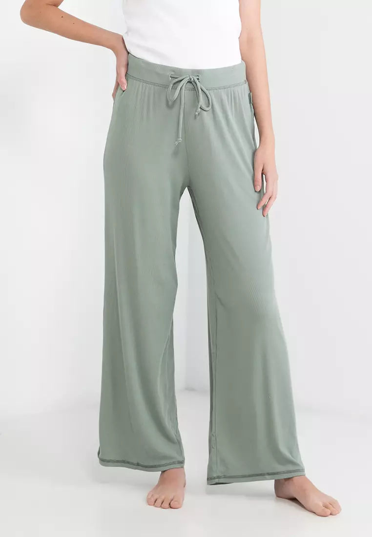 Buy Cotton On Body Sleep Recovery Petite Wide Leg Pants 2023 Online |  ZALORA Singapore