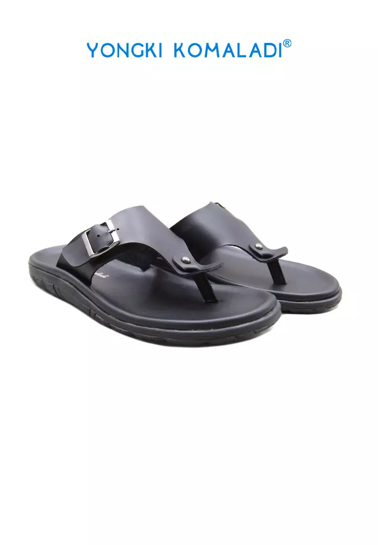 [ ORIGINAL ] YONGKI KOMALADI SANDAL OL-ESRF474-23 HITAM