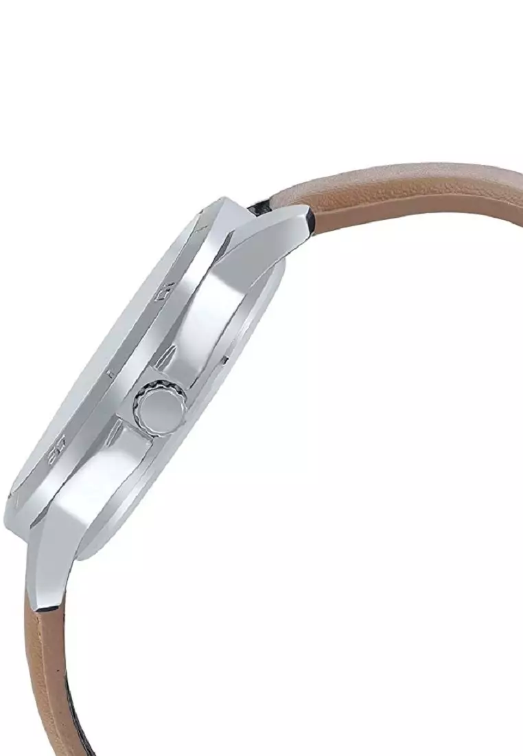 Jam Tangan MTP-V004L-1B2 Coklat