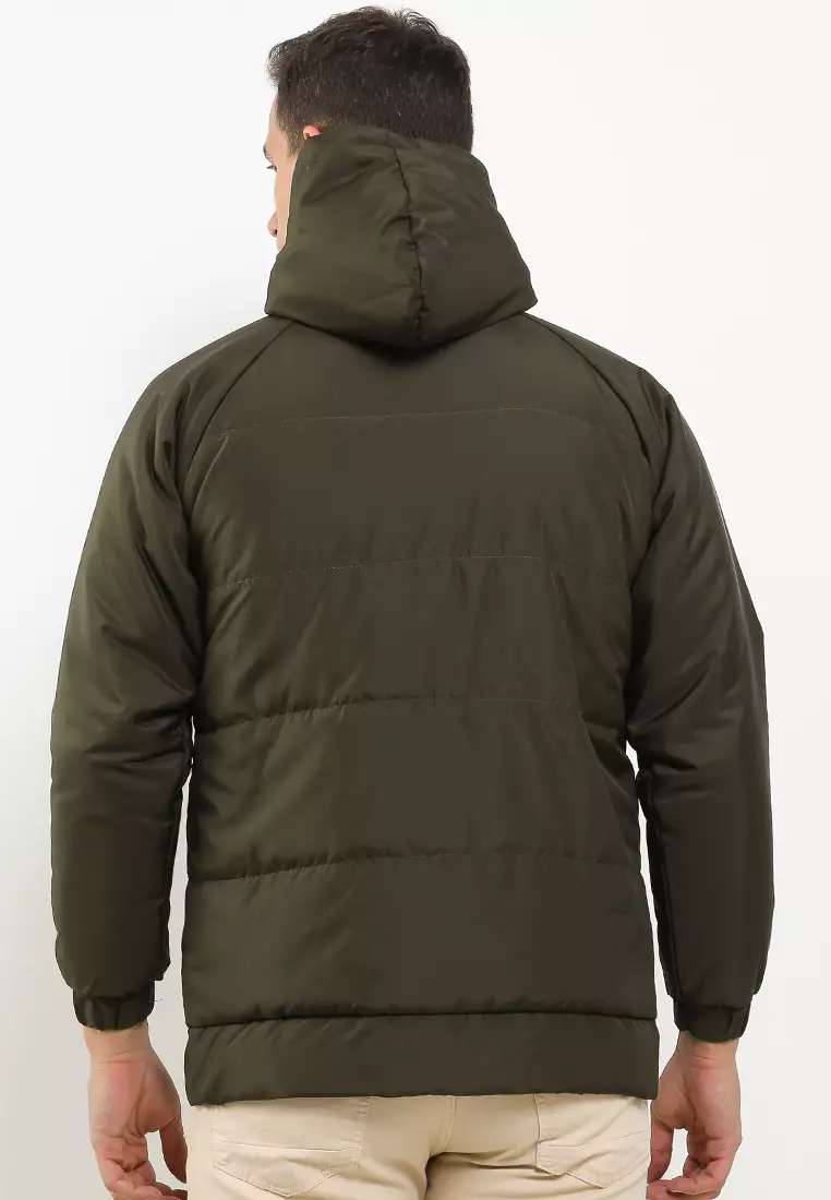 GRAHANGGRA Jaket Puffer Premium - Army Green