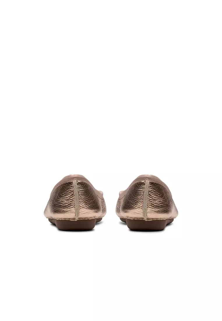 Buy CLARKS Womens Freckle Ice Pumps - Copper Metallic 2025