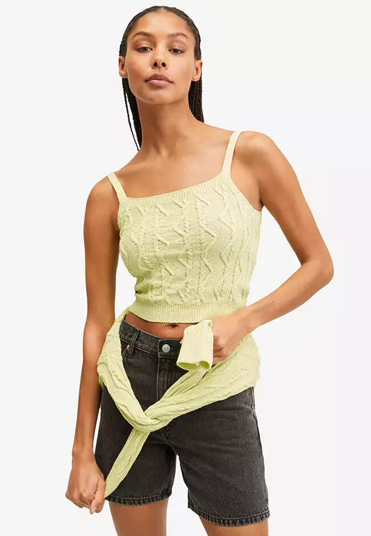 Knitted Cropped Top