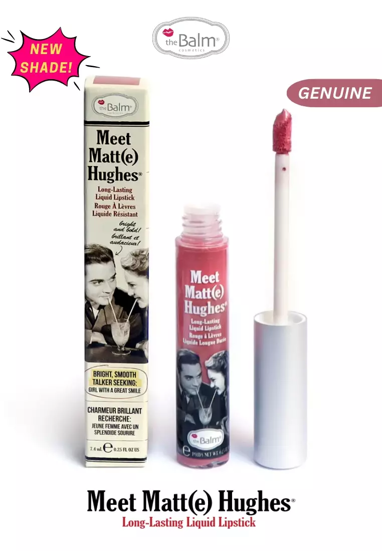 THEBALM Meet Matte Hughes Long Lasting Liquid Lipstick Genuine