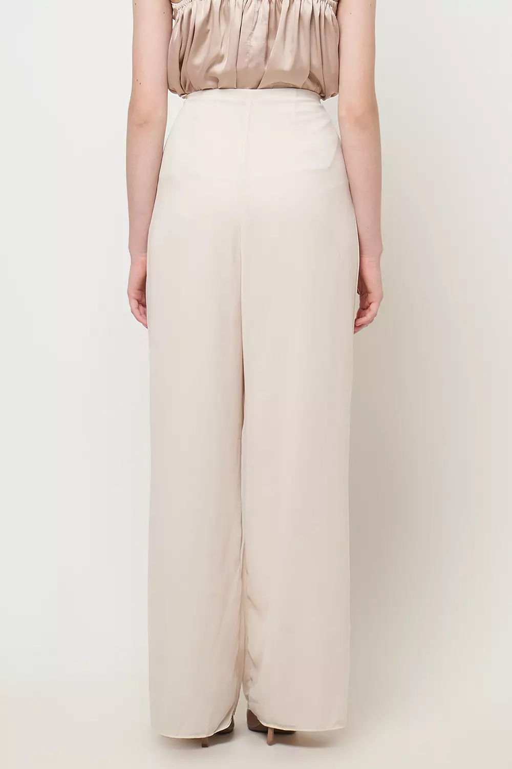 Elara Pants in Ivory