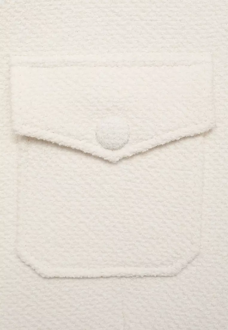 Bouclé Jacket with Pockets