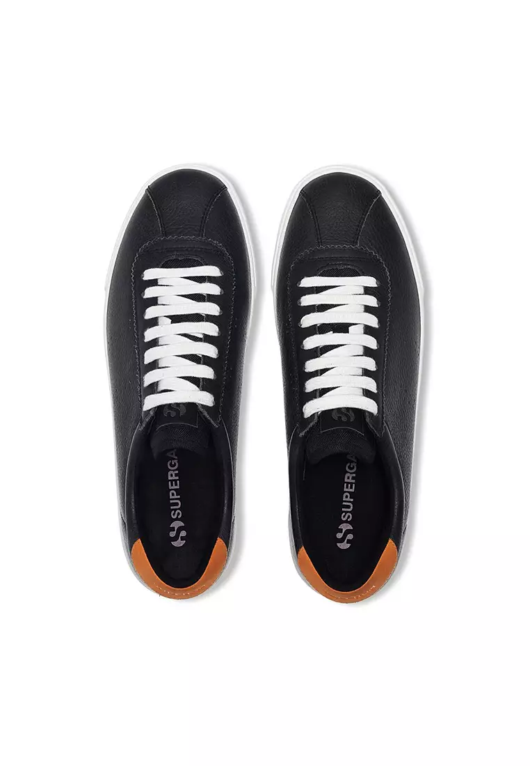 2843 Club S Comfort Leather Black-Orange