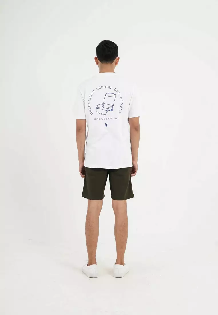 Greenlight Men's T-Shirt Short Sleeve Regular Fit Cotton Logo Chani OL391124