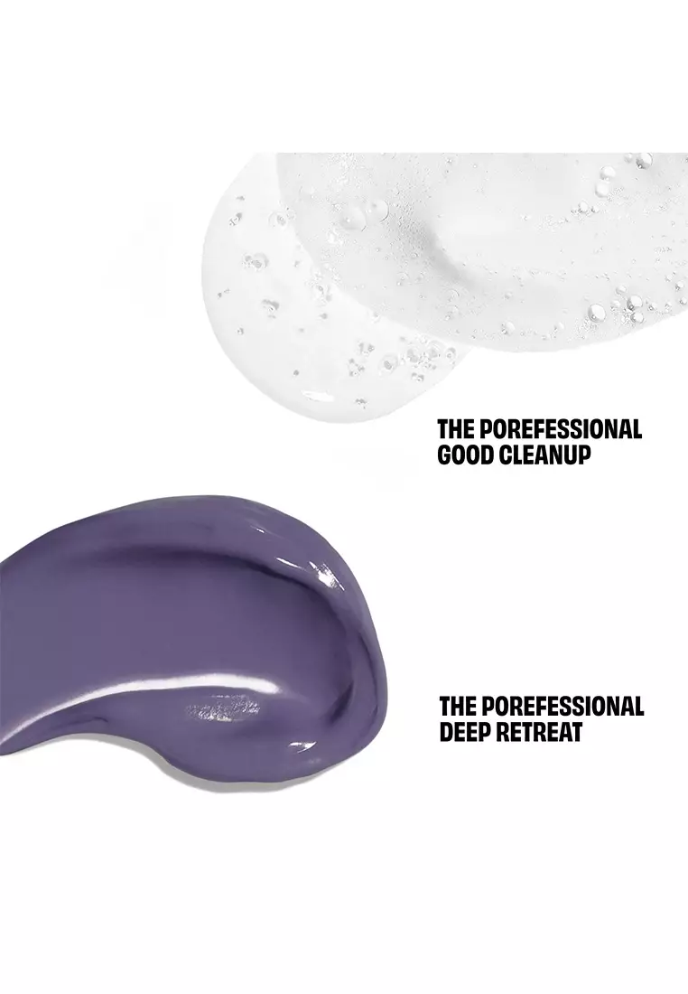 [Holiday Set Exclusive] Benefit - All You Knead is Pore Care (SAVE 32%) - The POREfessional Good Cleanup mini, The POREfessional Deep Retreat mini