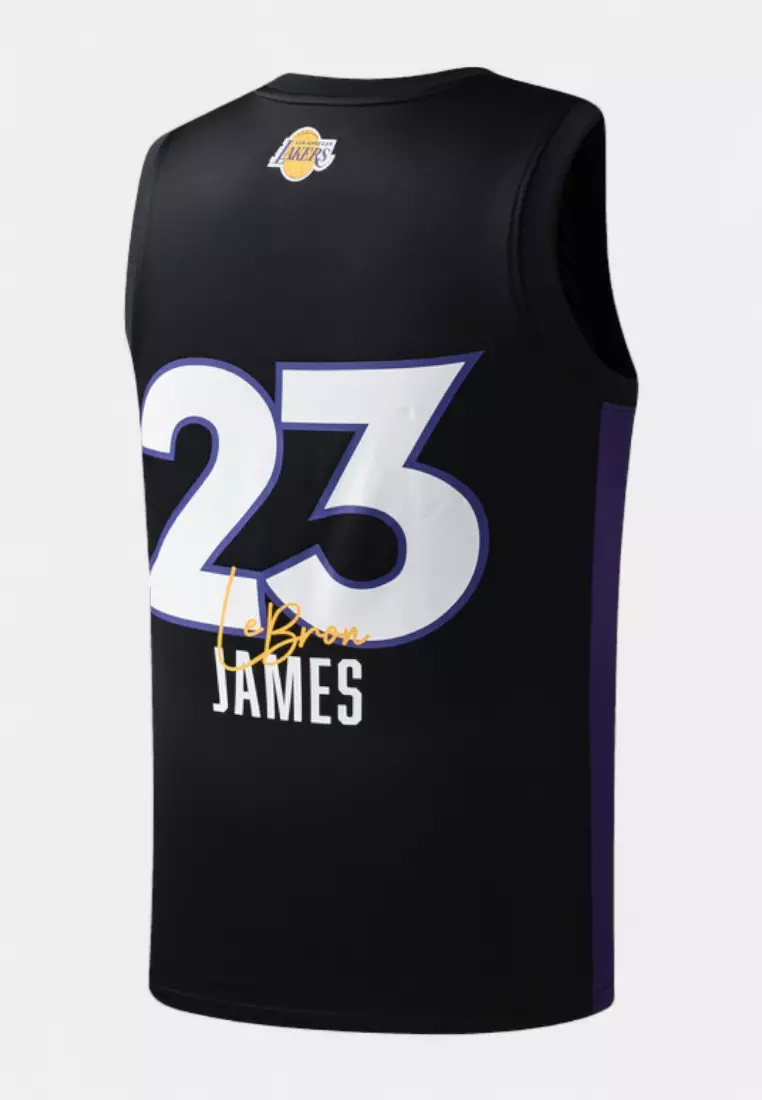 Los Angeles Lakers Lebron James #23 Basketball Jersey for Split Collection